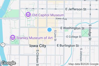 Map image of the property - 118 S Dubuque St