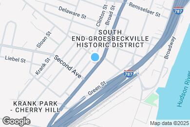 Map image of the property - 427 S Pearl St