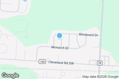 Map image of the property - 375 Thompson St