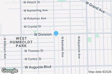 Map image of the property - 1155 N Keeler Ave