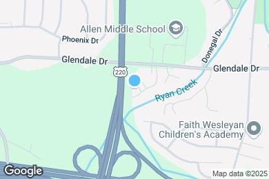 Map image of the property - 1139 Glendale Dr