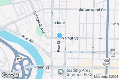 Map image of the property - 128 Walnut St