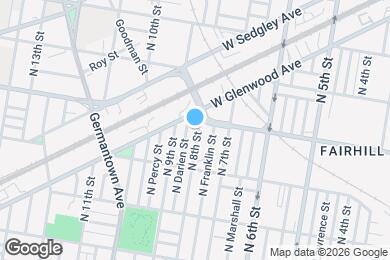 Map image of the property - 3158 N 8th St
