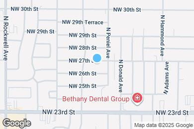 Map image of the property - 6608 NW 27th St