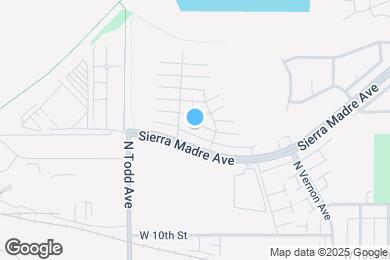Map image of the property - 1006 W Calle del Sol
