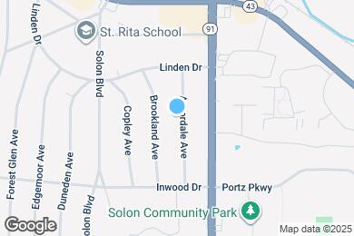 Map image of the property - 6554 Arbordale Ave