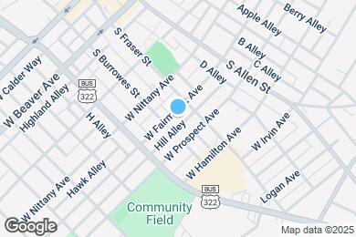 Map image of the property - 218 W Fairmount Ave