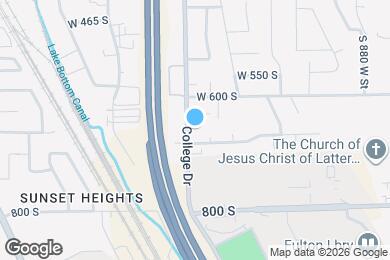 Map image of the property - 661 S 1200 W