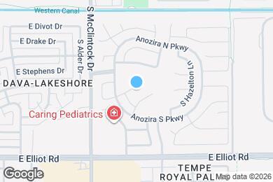 Map image of the property - 1865 E Chilton Dr