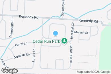 Map image of the property - 720 Cedar Run Dr
