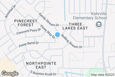 Map image of the property - 18910 Piney Way Dr