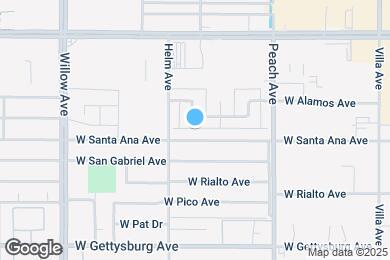 Map image of the property - 557 W Santa Ana Ave