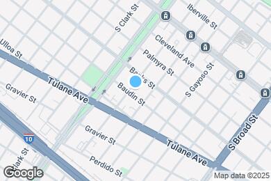 Map image of the property - 442 S Rendon St