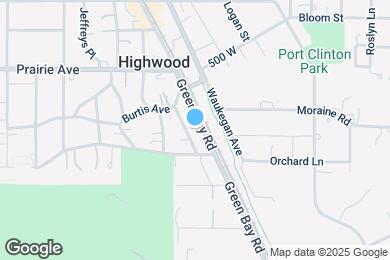 Map image of the property - 2502 Green Bay Rd
