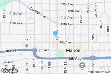 Map image of the property - 860 10th St