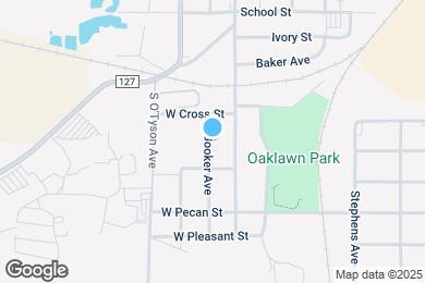 Map image of the property - 1109 Booker Ave
