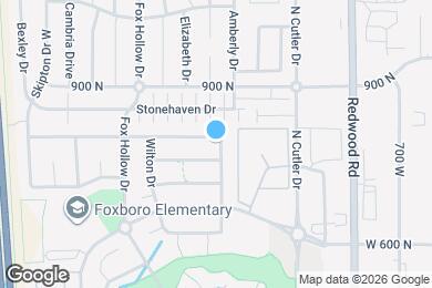 Map image of the property - 913 York Dr