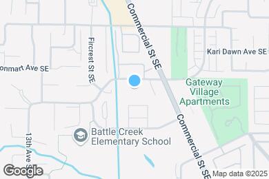 Map image of the property - Battle Creek Lodge Apartments