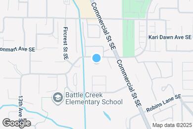 Map image of the property - Battle Creek Lodges