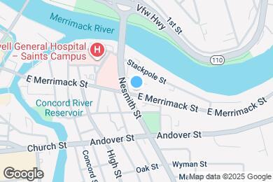 Map image of the property - 368 E Merrimack St