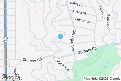 Map image of the property - 21447 Providencia St