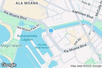 Map image of the property - 1676 Ala Moana Blvd