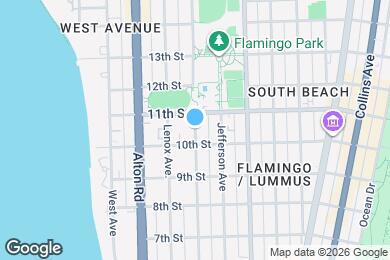 Map image of the property - 1044 Michigan Ave