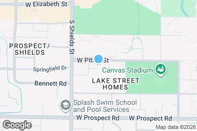 Map image of the property - 916 James Ct