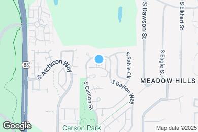 Map image of the property - 3912 S Carson St