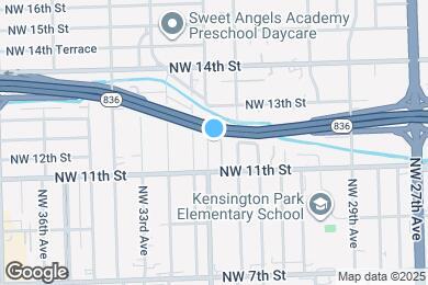 Map image of the property - 1143 NW 32nd Ave