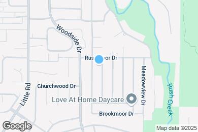 Map image of the property - 2604 Creekview Dr