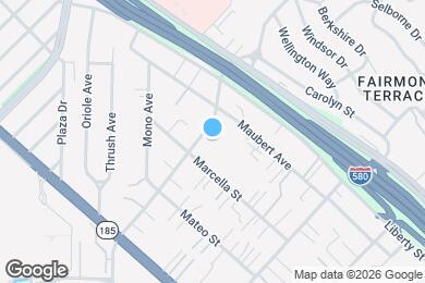 Map image of the property - 1650 159th Ave