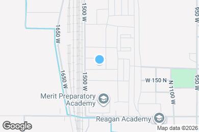 Map image of the property - 1438 W 250 N