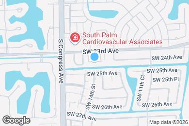 Map image of the property - 2414 Venetian Way