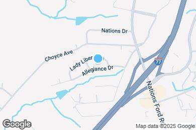 Map image of the property - 1126 Allegiance Dr