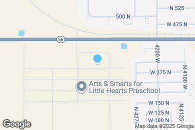 Map image of the property - 4420 W 300 N