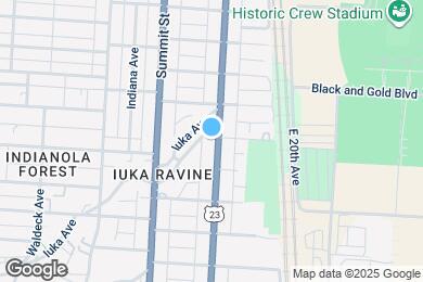 Map image of the property - 2087 N 4th St