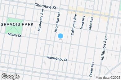 Map image of the property - 2835 Miami St