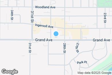 Map image of the property - Hamilton Apartments