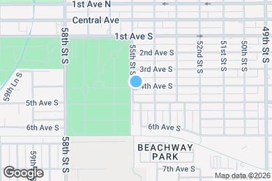 Map image of the property - 400 55th St S