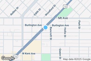 Map image of the property - 724 Strand Ave
