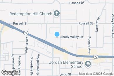 Map image of the property - Friendly Hills Villas