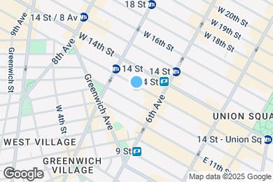 Map image of the property - 128 W 13th St