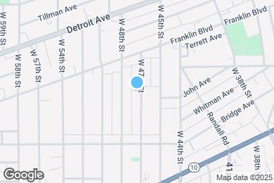 Map image of the property - 1832 W 47th St