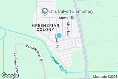 Map image of the property - 2107 Greenbriar Colony Dr