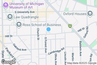 Map image of the property - 1315 Hill St