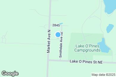 Map image of the property - 9841 Smithdale Ave NE