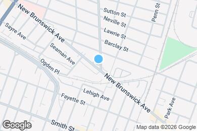 Map image of the property - 352-354-354 New Brunswick Ave