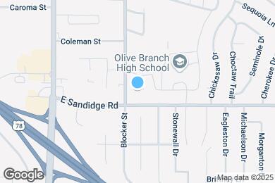 Map image of the property - Welcome to this charming 3 bedroom, 2 bath...