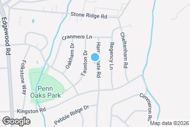 Map image of the property - 3633 Harrowgate Rd